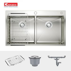 chau rua bat Overmount Sink KN8248DOB va phu kien 1 800x800 1