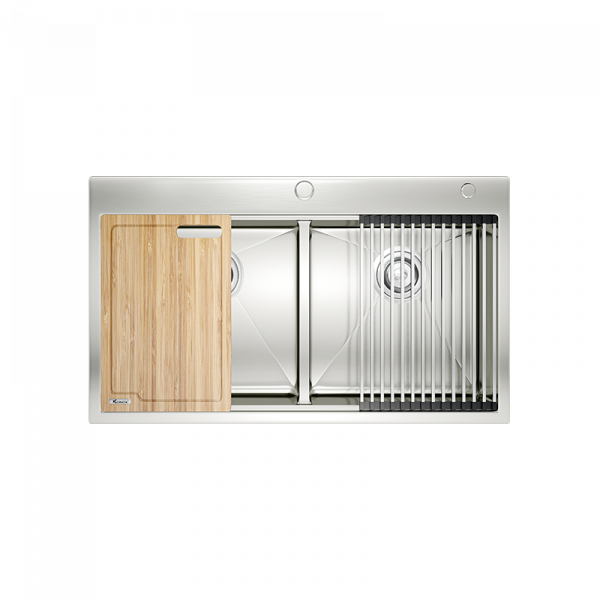 chau rua bat inox Topmount Series Model KN8850TD 2 510x510 1 1