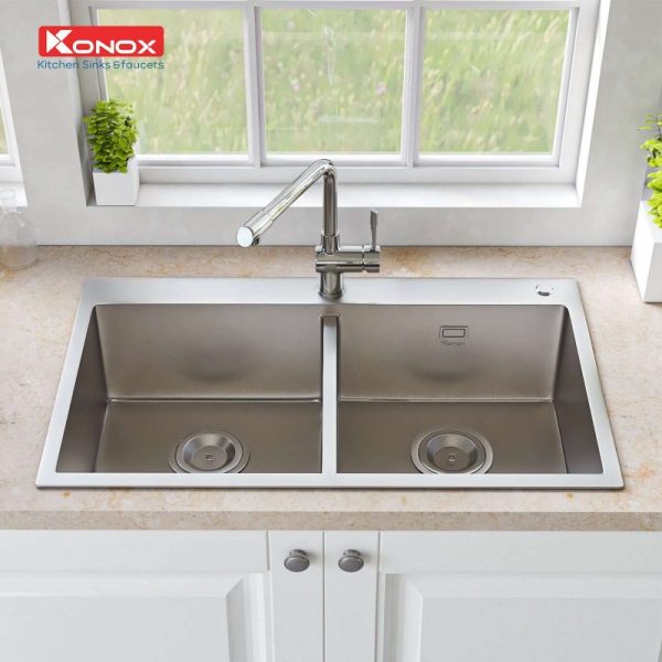 chau rua bat overmount sink KN8248DOB 800x800 1